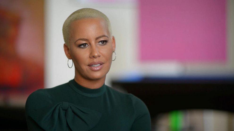 Amber Rose strips to lacy underwear as she continues to give rival Kim  Kardashian competition for sexiest selfie - Mirror Online