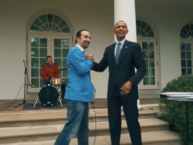 'Hamilton' Comes to the White House 