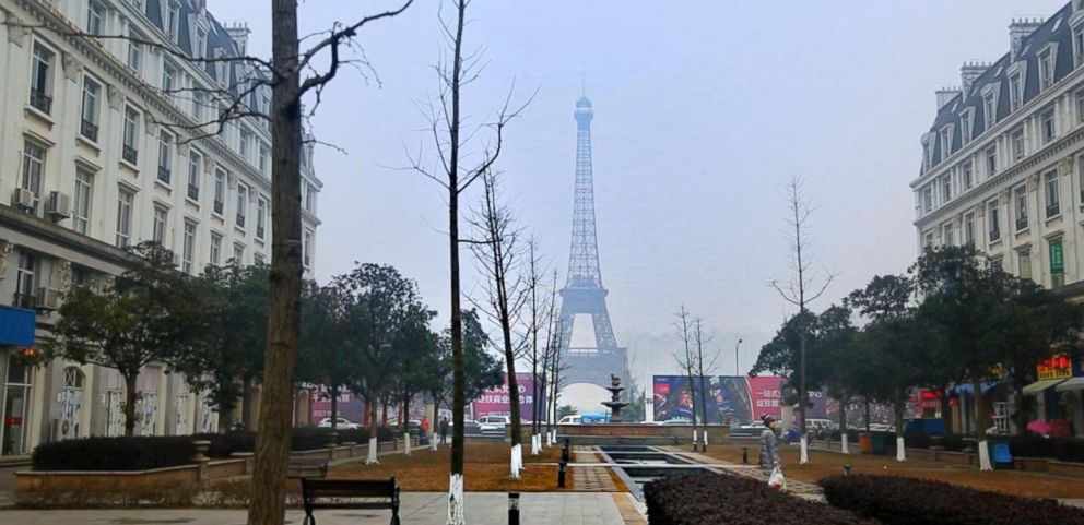 China's 'Fake' Cities Are Eerie Replicas of Paris, London and Jackson Hole,  Wyoming - ABC News