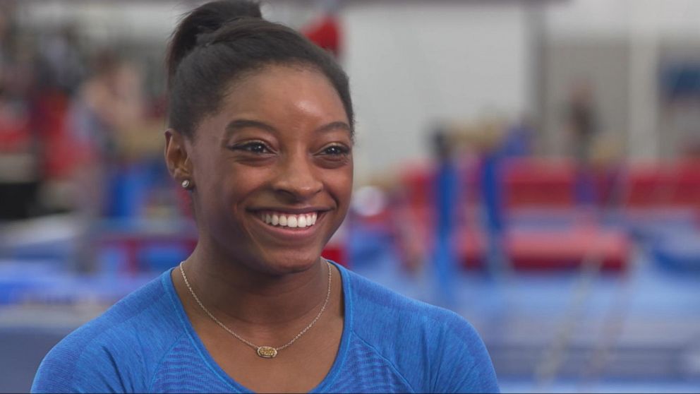 biles gymnast decorated