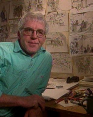 Dec. 12, 1997: Ted Koppel interviews cartoonist Michael Crawford, whose work had appeared in The New Yorker magazine.