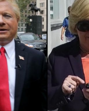 VIDEO: Life as Donald Trump, Hillary Clinton Impersonators