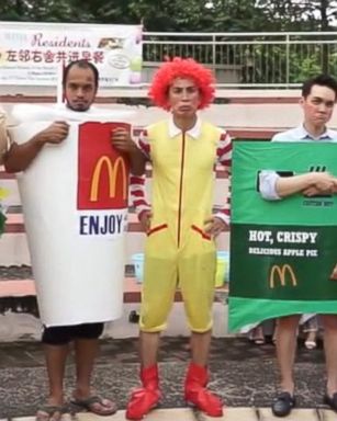 Singapore Couple Kicks off Wedding with McDonalds-Themed Stunt