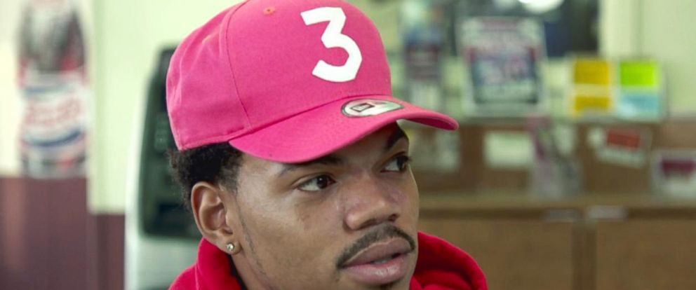 chance the rapper hat pink