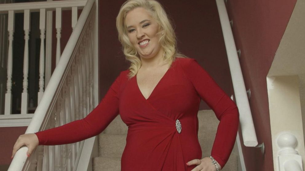 mama june in a red dress Mama June Stuns in Figure-Hugging Red Dress After Shocking 300-Pound Weight  Loss