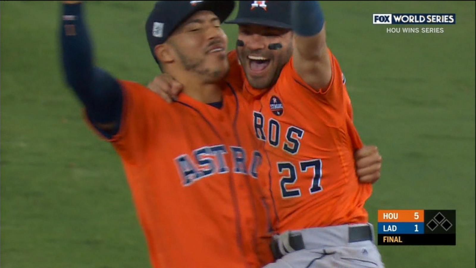 Houston Astros claim first World Series title 