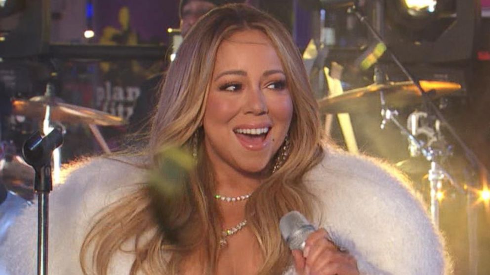Mariah Careys Triumphant Return To Dick Clarks New Years Rockin Eve Video Abc News 