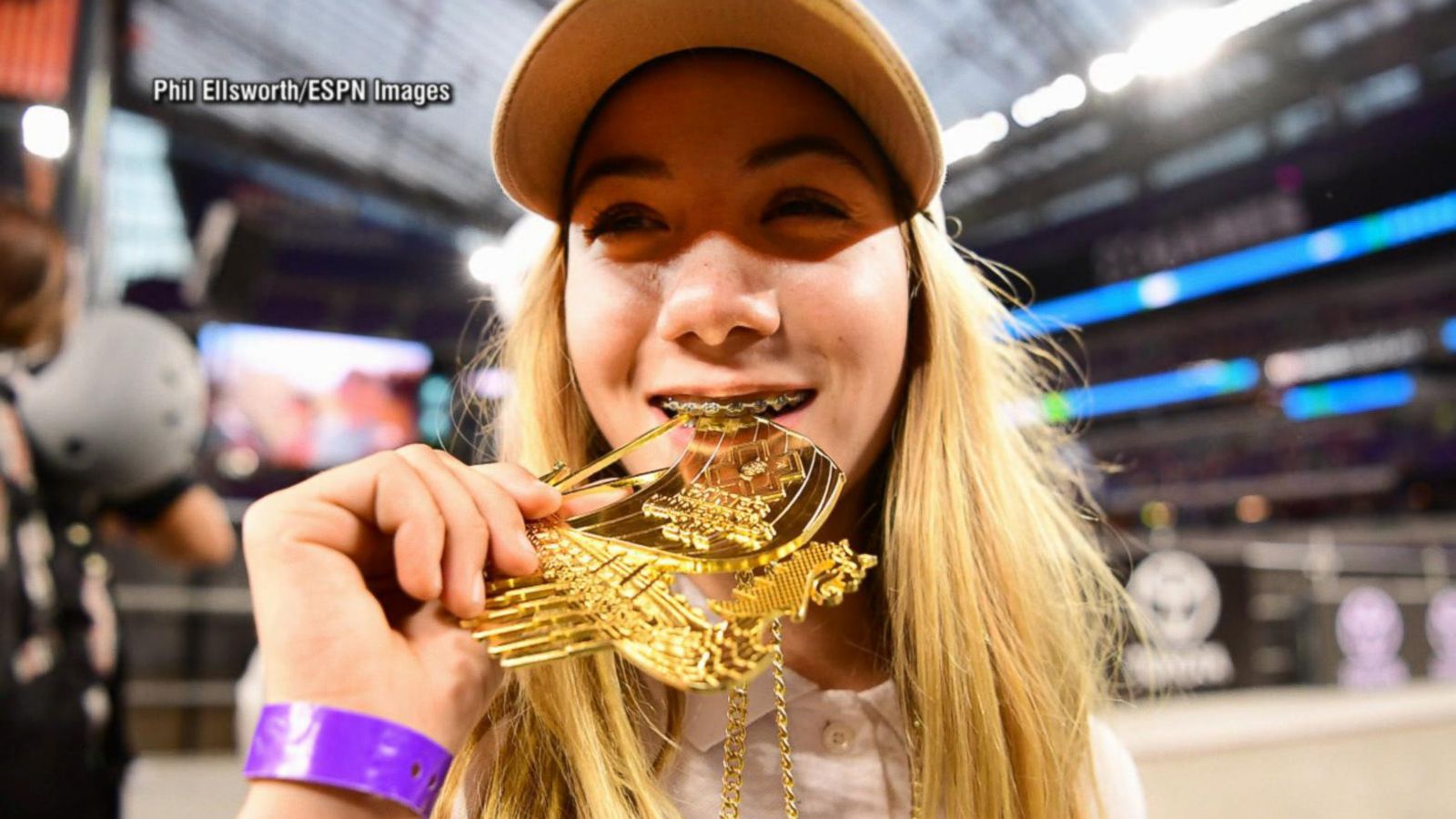 How this 13-year-old girl became the youngest gold medalist in X Games  history - Good Morning America