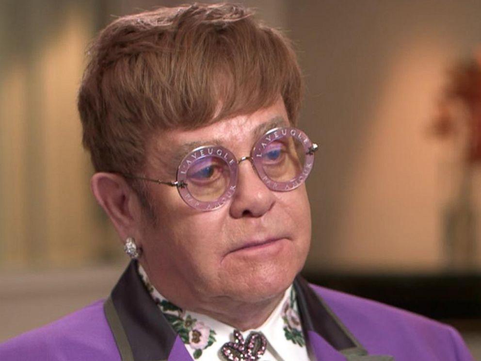 Elton John's fashion through the years - ABC News