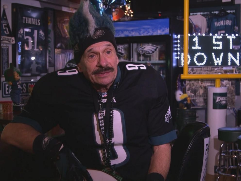 Meet the one and only Barry The Hatchet Vagnoni: The Philadelphia Eagles  super fan