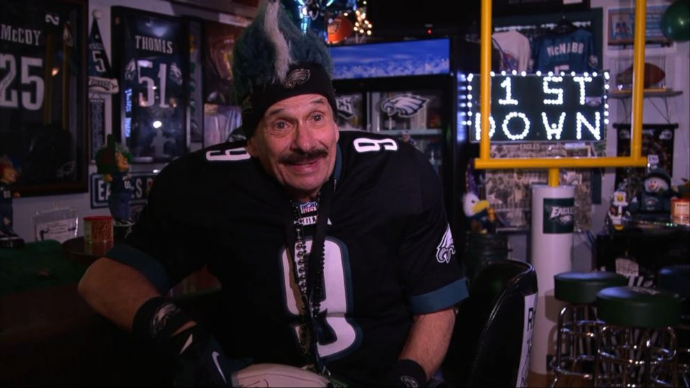 From the rambunctious to the devoted: Meet some of Philadelphia Eagles'  fans - Good Morning America