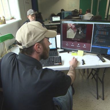 ABC News' Mary Bruce talks to recent graduates of the Mined Minds program.