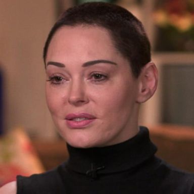 VIDEO: Rose McGowan and other alleged victims of Harvey Weinstein react to arrest