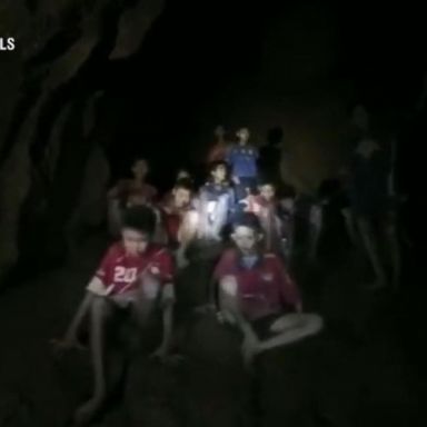 VIDEO: Missing soccer team found alive in a cave in Thailand after 10 days