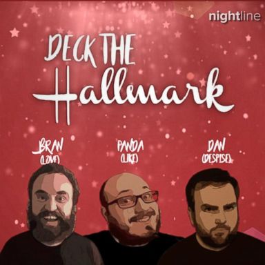 VIDEO: Meet the three buddies behind the podcast, 'Deck the Hallmark!'