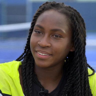 VIDEO: Tennis star Cori 'Coco' Gauff talks Wimbledon debut at 15: 'The sky isn't the limit'