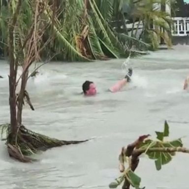 VIDEO: Hurricane Dorian pummels the Bahamas 