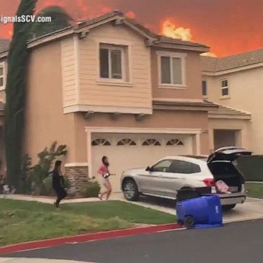 VIDEO: Wildfires force hundreds of thousands of Californians to evacuate