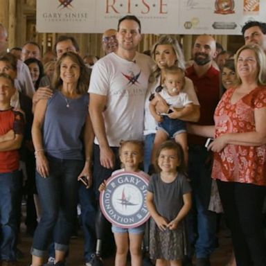 VIDEO: Veteran severely injured in Afghanistan given smart home to help accommodate needs