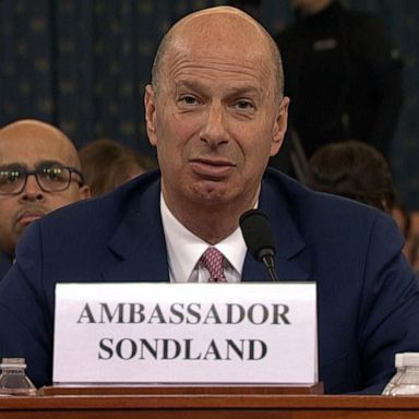 VIDEO: Ambassador Sondland gives bombshell testimony, contenders face off at Dem debate