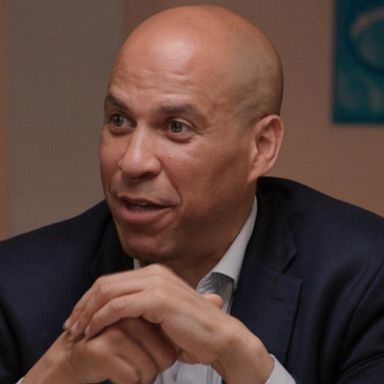 VIDEO: Cory Booker talks health care, combating hate, gun control with voters