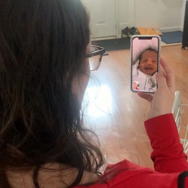 VIDEO: Barred from NICU, new parents bond with babies via FaceTime due to COVID-19: Part 2