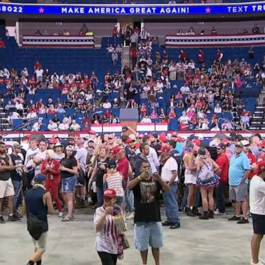 VIDEO: Trump's Tulsa rally to kick off re-election campaign fails to meet expectations