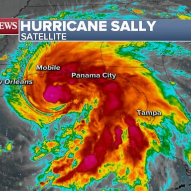 VIDEO: Hurricane Sally is set to slam into the Southern coast