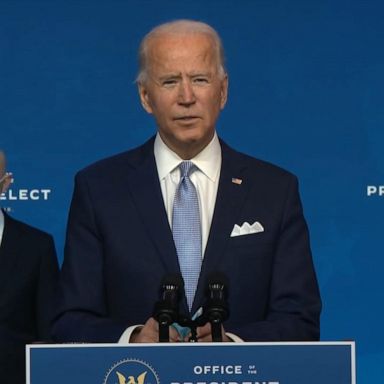 VIDEO: President-elect Joe Biden names his Cabinet picks