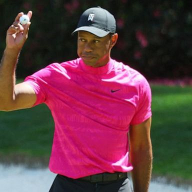 VIDEO: Tiger Woods makes a remarkable return to the Masters
