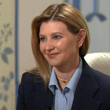 VIDEO: First lady of Ukraine Olena Zelenska speaks exclusively with ABC News