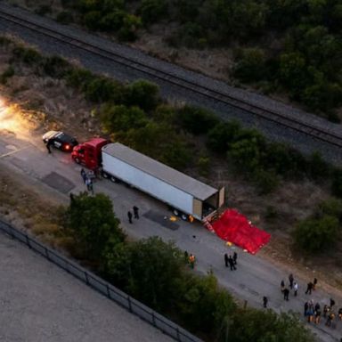 VIDEO: 46 found dead in tractor-trailer in San Antonio, Texas