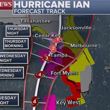 VIDEO: Florida declares emergency as Hurricane Ian approaches