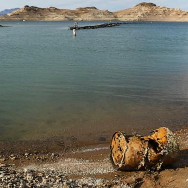 VIDEO: Historic Lake Mead drought leads to disturbing discoveries