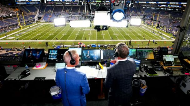 Video Frightening scene at NFL preseason game - ABC News