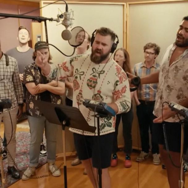 Eagles linemen release the first song from Philly Christmas album