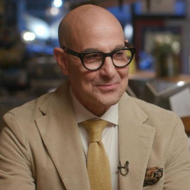 VIDEO: Stanley Tucci discusses Whitney Houston biopic, ‘Searching for Italy’ and his health