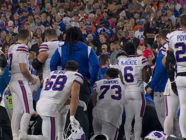 Buffalo Bills star Damar Hamlin's on-field collapse puts spotlight on  cardiac arrest in young people - Good Morning America