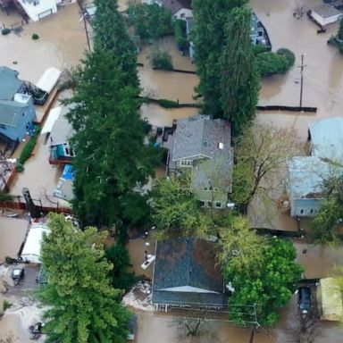 VIDEO: Catastrophic storms slam West Coast