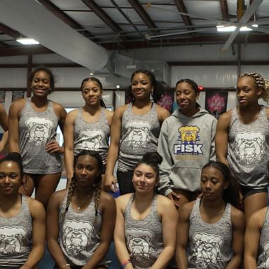 VIDEO: Fisk University gymnastics team makes history 