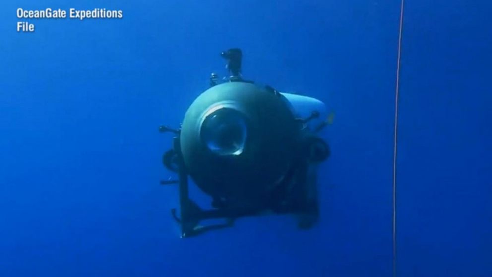 Video Time running out for missing Titanic tour submersible - ABC News