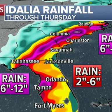 VIDEO: State of emergency as Hurricane Idalia bears down on the Florida coast 