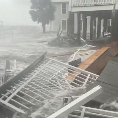 VIDEO: Hurricane Idalia pummels Florida with catastrophic winds and storm surge