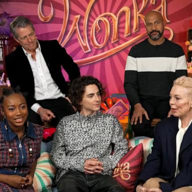 VIDEO: 'Wonka' cast on bringing world of young Willy Wonka to life