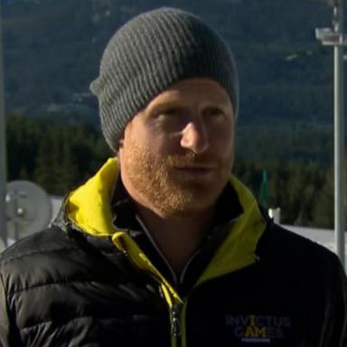 VIDEO: Prince Harry addresses his father's cancer