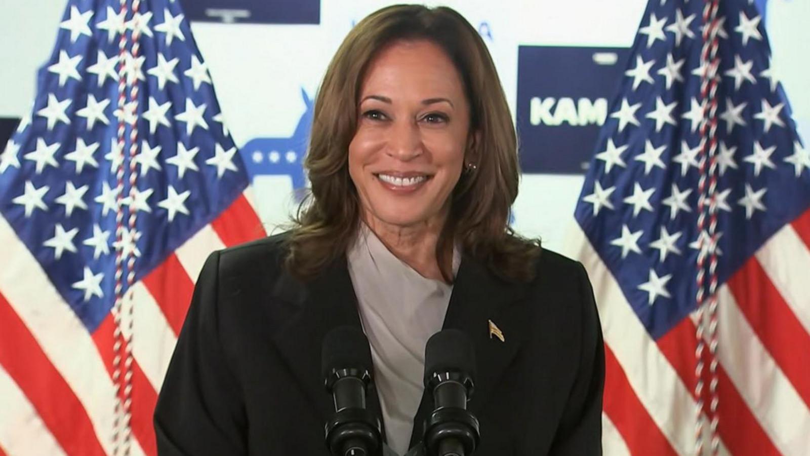 abcnews.go.com - Deborah Kim - Kamala Harris to take over for Biden after support from Pelosi, Obama