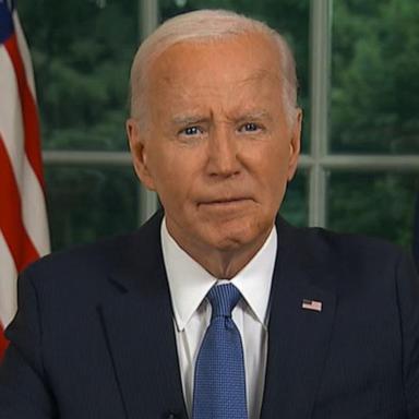 VIDEO: Biden addresses nation for first time since dropping out of 2024 election