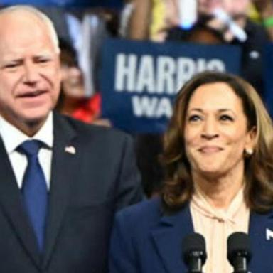 VIDEO: Kamala Harris, Tim Walz make first appearance as running mates