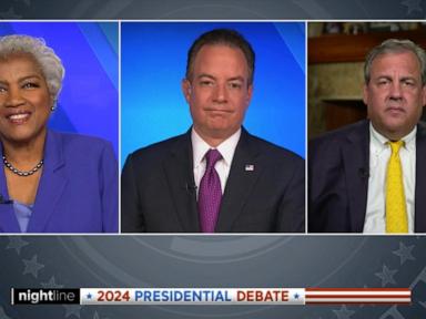 WATCH:  Trump-Harris debate round table with Chris Christie, Reince Priebus and Donna Brazile