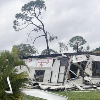 VIDEO: Hurricane Milton causing significant damage as it slams into Florida